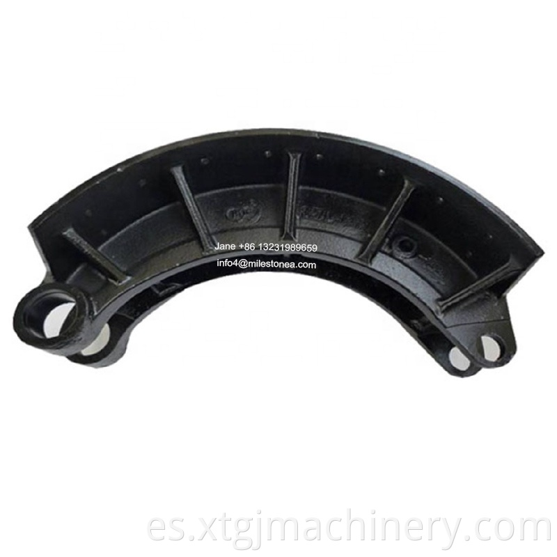 Zapatilla de freno de fundición de China 3270-1412 para Euro Heavy Duty Trucker 3270 1412 32701412